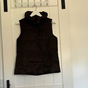 J hill Chocolate Women's Puffer Vest